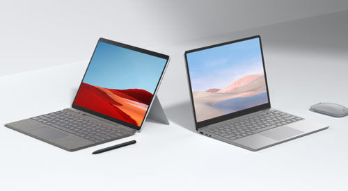 Jūsų dėmesiui – „Surface Laptop Go“ ir „Surface Pro X“ verslui