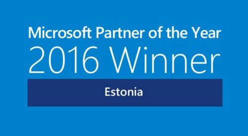 „Primend“ tapo „Microsoft“ 2016 metų partneriu Estijoje 